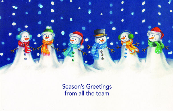 025 Santas in the Snow